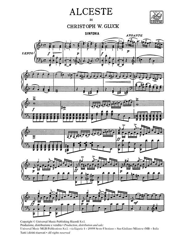 Alceste - Ed. Tradizionale - Opera Completa